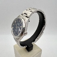 Rolex Oyster Perpetual Date 34mm Blu Shantung