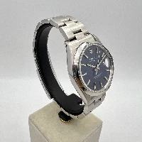 Rolex Oyster Perpetual Date 34mm Blu Shantung