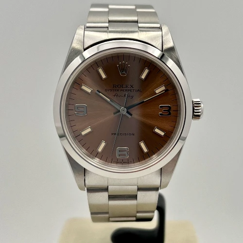 Rolex Air King Rosa Salmone