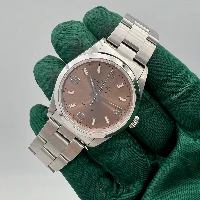 Rolex Air King Rosa Salmone