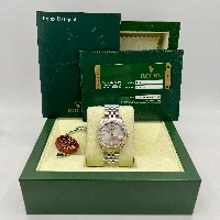 Rolex Datejust 31mm Silver Indici Jubilee