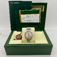 Rolex Datejust 31mm Silver Indici Jubilee