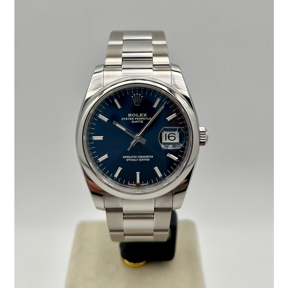 Rolex Oyster Perpetual Date 34mm Blu