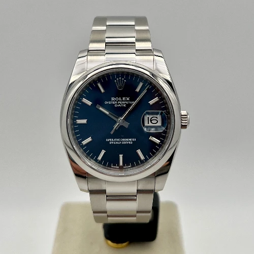 Rolex Oyster Perpetual Date 34mm Blu