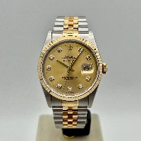 Rolex Datejust 36mm Acciaio/oro brillanti