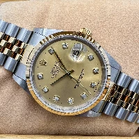 Rolex Datejust 36mm Acciaio/oro brillanti