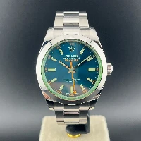 Rolex Milgauss Blu Vetro Verde