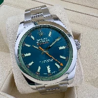 Rolex Milgauss Blu Vetro Verde