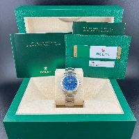 Rolex Oyster Perpetual 31mm Azzurro Romani