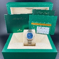 Rolex Oyster Perpetual 31mm Azzurro Romani