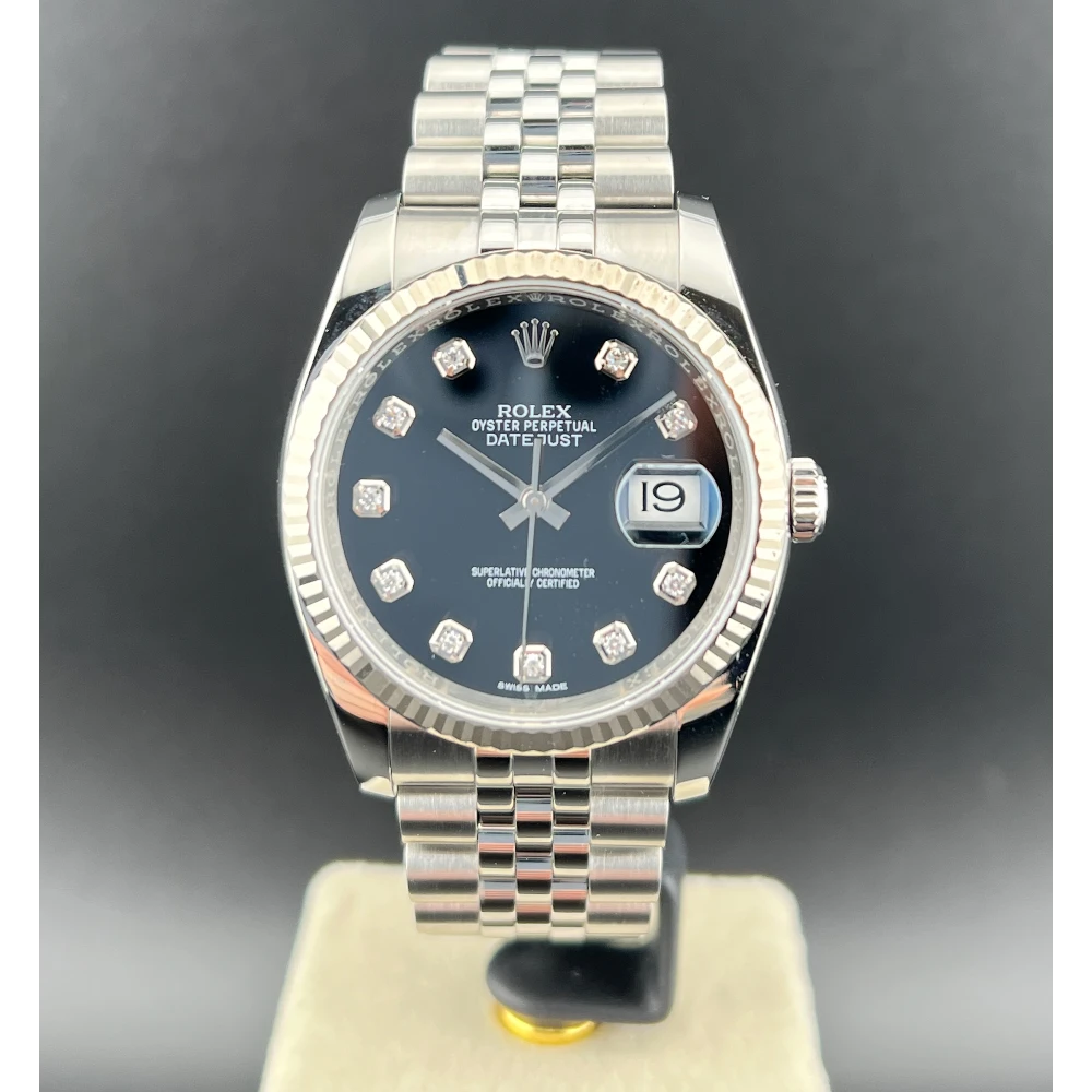 Rolex Datejust 36mm Black Brillanti