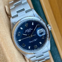 Rolex Oyster Perpetual Date 34mm Blu