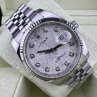 Rolex Datejust 36mm Silver Computer Brillanti