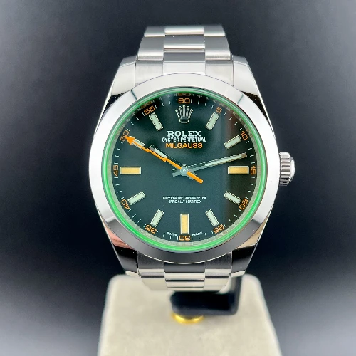 Rolex Milgauss Nero Vetro Verde