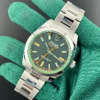 Rolex Milgauss Nero Vetro Verde