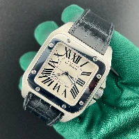 Cartier Santos 100 Steel