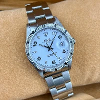 Rolex Oyster Perpetual Date 34mm Bianco 