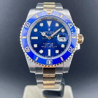 Rolex Submariner Date Acciaio & oro Ceramica Blu