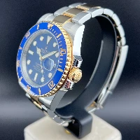 Rolex Submariner Date Acciaio & oro Ceramica Blu