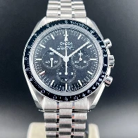 Omega Speedmaster Professional Moonwatch Co-Axial Master Chronometer Fondello Vetro Zaffiro 002 New