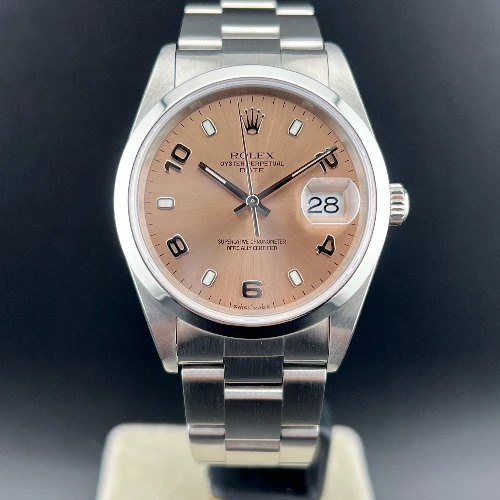 Rolex Oyster Perpetual Date 34mm Rosa