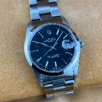 Rolex Oyster Perpetual Date 34mm Nero Indici