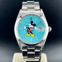 Rolex Oyster Date Precision Mickey Mouse Tiffany Topolino