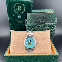 Rolex Oyster Date Precision Mickey Mouse Tiffany Topolino