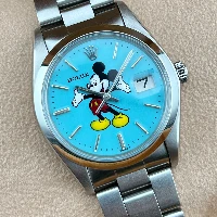 Rolex Oyster Date Precision Mickey Mouse Tiffany Topolino