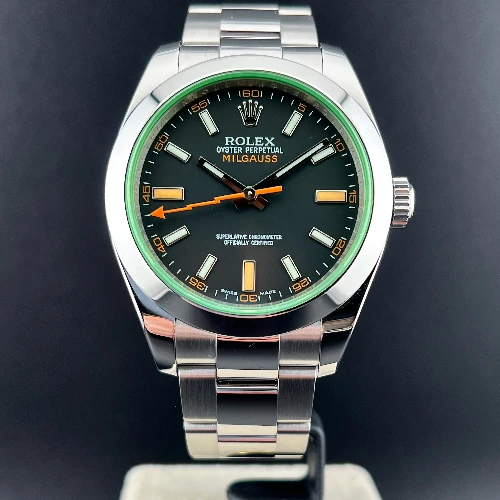 Rolex Milgauss Nero Vetro Verde