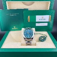 Rolex Milgauss Blu Vetro Verde