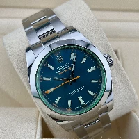 Rolex Milgauss Blu Vetro Verde