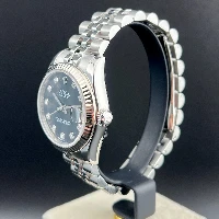 Rolex Datejust 31mm Nero Diamanti Jubilee