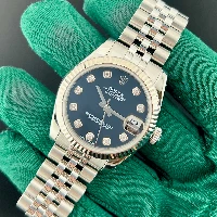 Rolex Datejust 31mm Nero Diamanti Jubilee