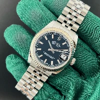 Rolex Datejust 31mm Nero Index Jubilee