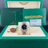 Rolex Datejust 31mm Nero Index Jubilee