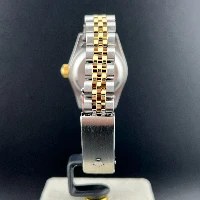 Rolex Lady Datejust 26mm Acciaio & oro Computer Champagne Brillanti