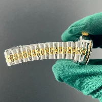 Rolex Lady Datejust 26mm Acciaio & oro Computer Champagne Brillanti
