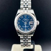 Rolex Lady Datejust 26mm Blu Romani