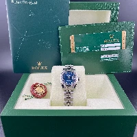 Rolex Lady Datejust 26mm Blu Romani