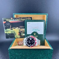 Rolex GMT Master II Coke Swiss Only Unpolished
