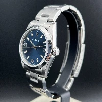 Rolex Oyster Perpetual 31mm Blue 3-6-9 Dial