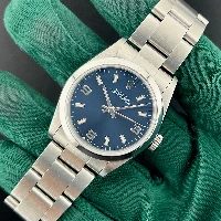 Rolex Oyster Perpetual 31mm Blue 3-6-9 Dial