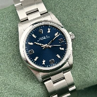 Rolex Oyster Perpetual 31mm Blue 3-6-9 Dial