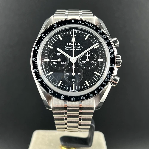 Omega Speedmaster Professional Moonwatch Co-Axial Master Chronometer Fondello Vetro Zaffiro 002 