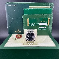 Rolex Datejust 36mm Black Computer Brillanti