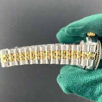 Rolex Lady Datejust 26mm Acciaio & oro Brillanti Computer Silver