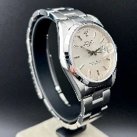 Rolex Oyster Perpetual Date 34mm Silver Indici