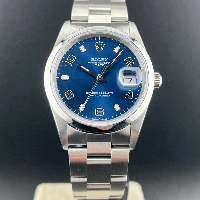 Rolex Oyster Perpetual Date 34mm Blu