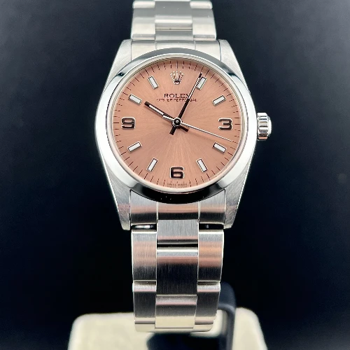 Rolex Oyster Perpetual 31mm Pink 3-6-9 Dial